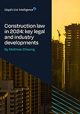 Construction law in 2024 Cover